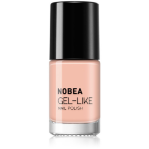 NOBEA Day-to-Day Gel-like Nail Polish körömlakk géles hatással árnyalat Moccasin #N60 6 ml-Ár