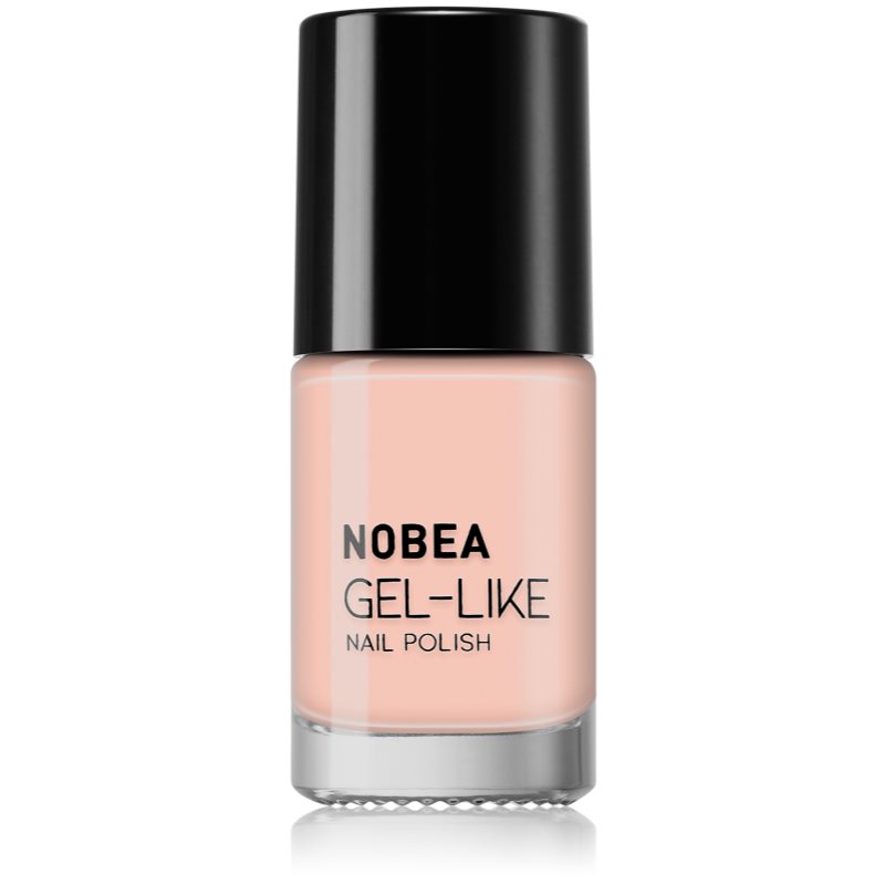 NOBEA Day-to-Day Gel-like Nail Polish körömlakk géles hatással árnyalat #N72 Nude beige 6 ml-Ár