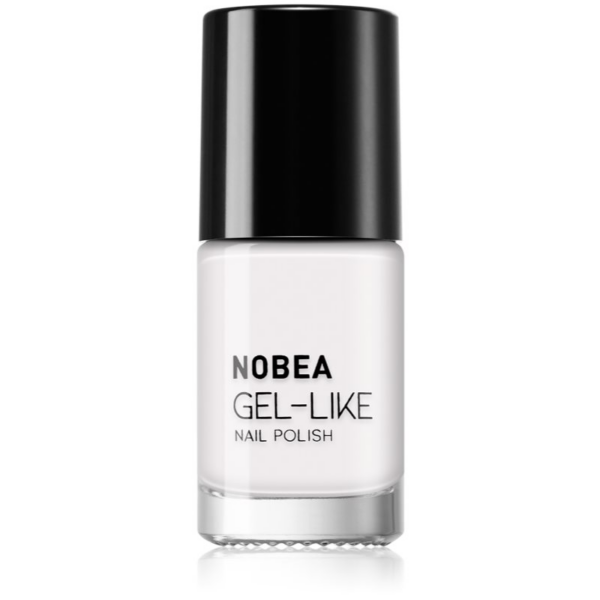 NOBEA Day-to-Day Gel-like Nail Polish körömlakk géles hatással árnyalat Snow white #N57 6 ml-Ár