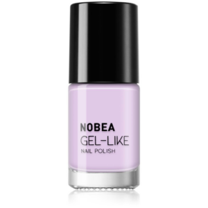 NOBEA Day-to-Day Gel-like Nail Polish körömlakk géles hatással árnyalat Soft lilac #N05 6 ml-Ár