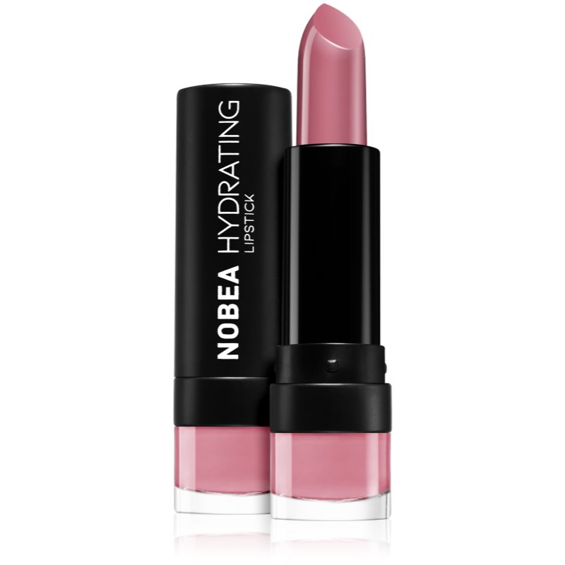 NOBEA Day-to-Day Hydrating Lipstick hidratáló rúzs árnyalat French Rose #L08 4