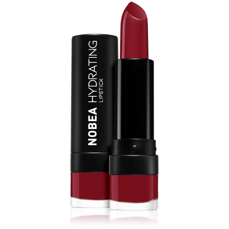 NOBEA Day-to-Day Hydrating Lipstick hidratáló rúzs árnyalat Red Wine #L16 4