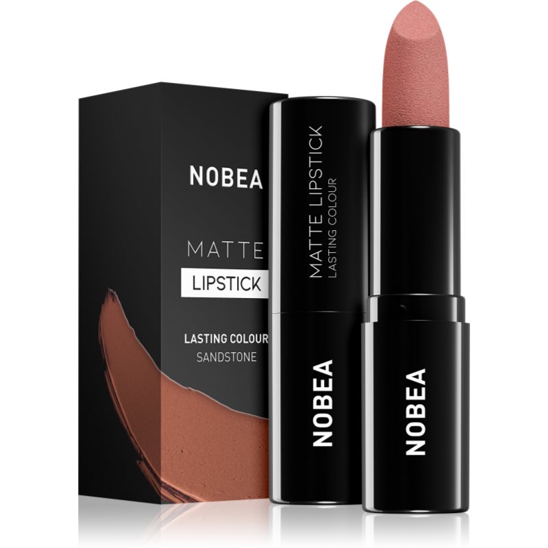 NOBEA Day-to-Day Matte Lipstick mattító rúzs árnyalat Sandstone #M20 3 g-Ár