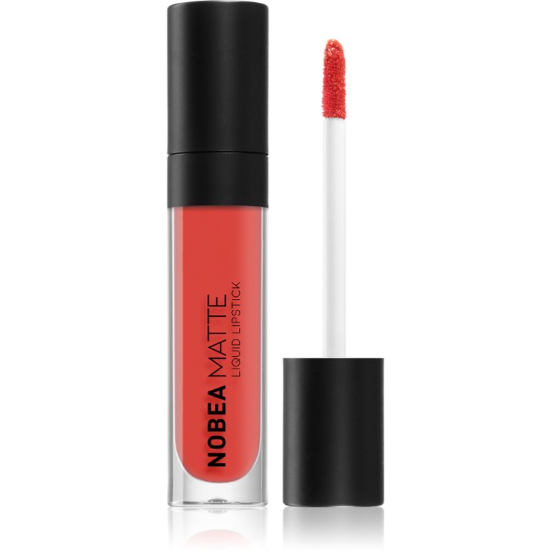 NOBEA Day-to-Day Matte Liquid Lipstick mattító folyékony rúzs árnyalat Cranberry Red #M08 7 ml-Ár