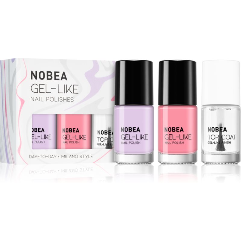 NOBEA Day-to-Day Milano Style körömlakk szett 3x6 ml-Ár