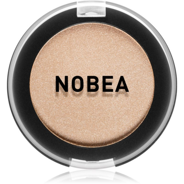 NOBEA Day-to-Day Mono Eyeshadow szemhéjfesték csillámporral árnyalat Toasted almond 3