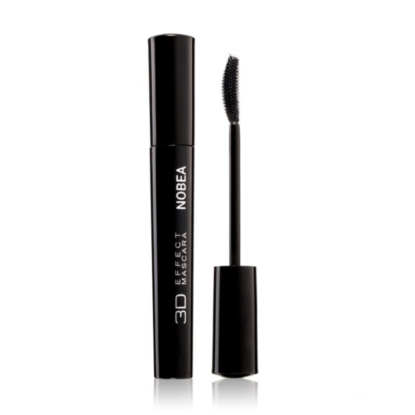 NOBEA Festive 3D Effect Mascara dúsító szempillaspirál 3D hatással árnyalat 001 Black 8 ml-Eredeti