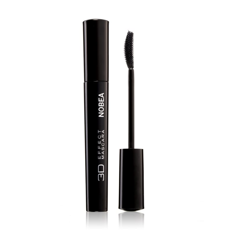 NOBEA Festive 3D Effect Mascara dúsító szempillaspirál 3D hatással árnyalat 001 Black 8 ml-Eredeti