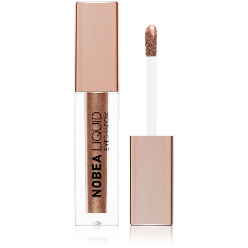 NOBEA Metal Liquid Eyeshadow folyékony szemhéjfesték árnyalat Coffee #E04 4 ml-Ár