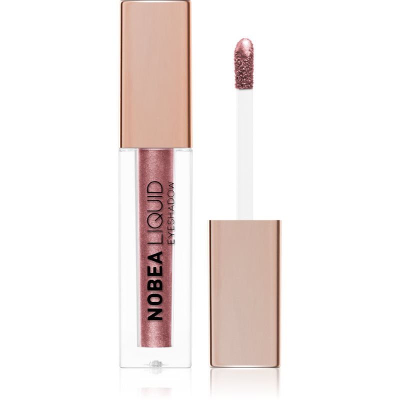 NOBEA Metal Liquid Eyeshadow folyékony szemhéjfesték árnyalat Sparkling Grape #E07 4 ml-Ár
