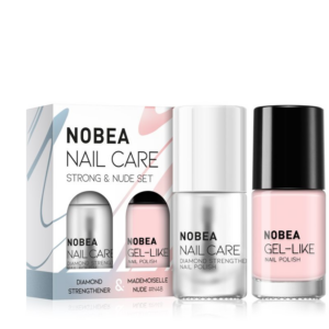 NOBEA Nail Care Strong & Nude Set körömlakk szett-Ár