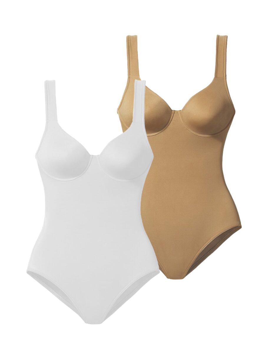 NUANCE Body  barna / fehér-hu