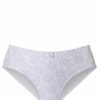 NUANCE Slip  taupe / fehér
