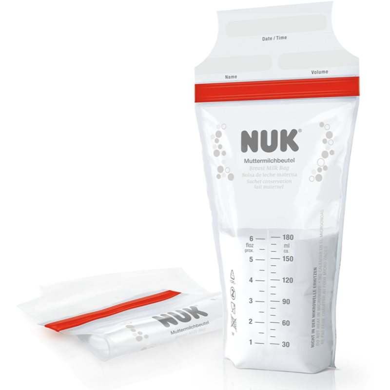 NUK Breast Milk Bag zacskó anyatej tárolásához 25 db-Ár