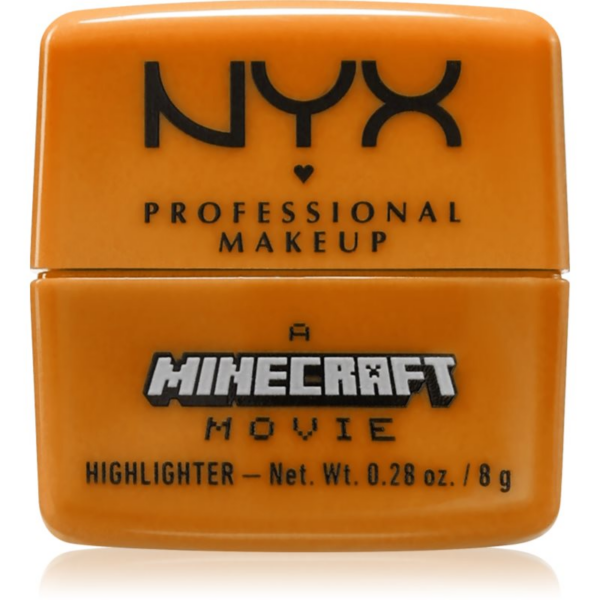NYX Professional Makeup A Minecraft Movie highlighter árnyalat Going Gold 8 g-ár