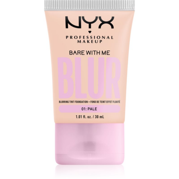 NYX Professional Makeup Bare With Me Blur Tint hidratáló alapozó árnyalat 01 Pale 30 ml-Ár