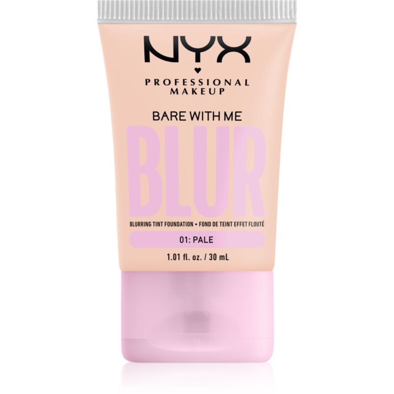 NYX Professional Makeup Bare With Me Blur Tint hidratáló alapozó árnyalat 01 Pale 30 ml-Ár