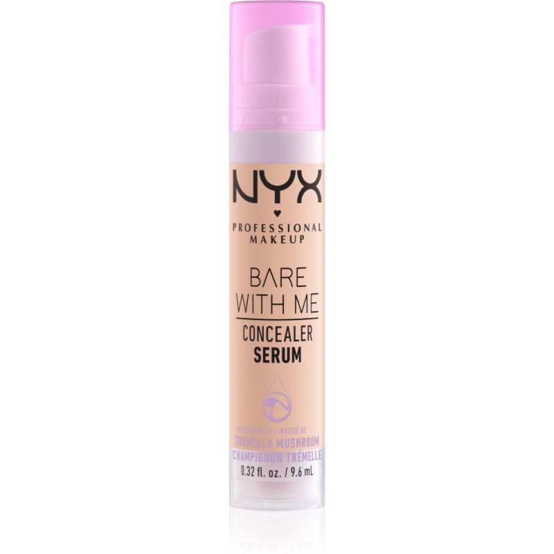 NYX Professional Makeup Bare With Me Concealer Serum hidratáló korrektor 2 az 1-ben árnyalat 02 Light 9