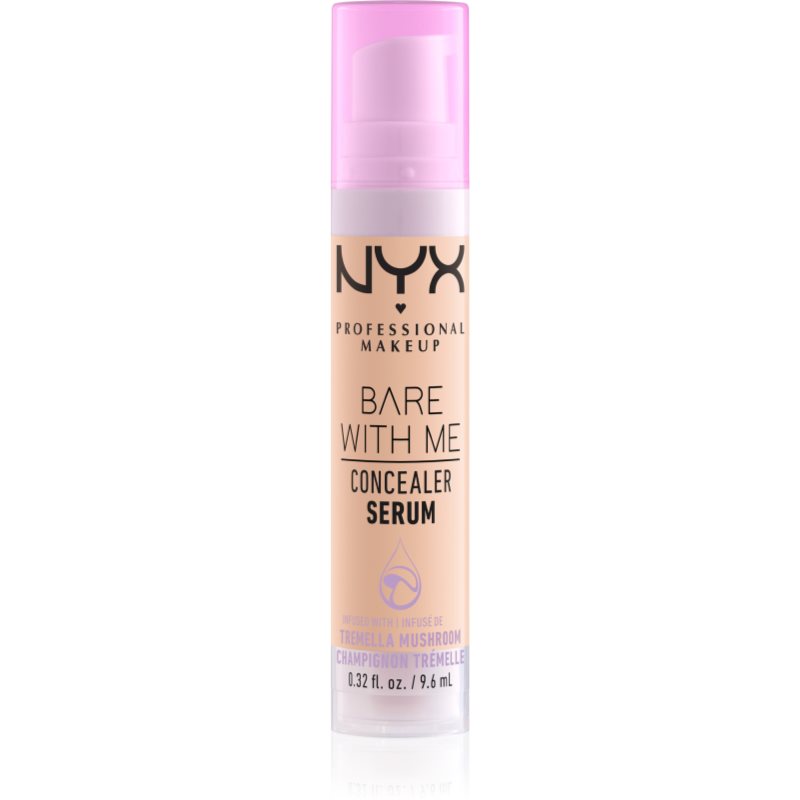 NYX Professional Makeup Bare With Me Concealer Serum hidratáló korrektor 2 az 1-ben árnyalat 03 Vanilla 9
