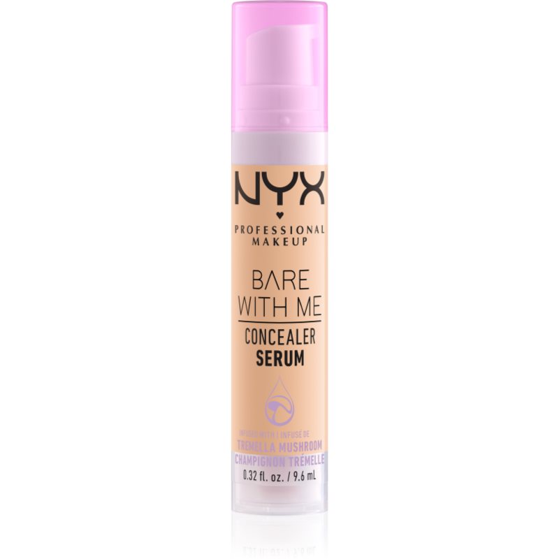 NYX Professional Makeup Bare With Me Concealer Serum hidratáló korrektor 2 az 1-ben árnyalat 04 Beige 9