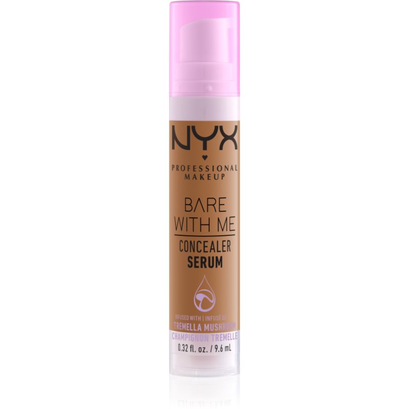 NYX Professional Makeup Bare With Me Concealer Serum hidratáló korrektor 2 az 1-ben árnyalat 09 Deep Golden 9