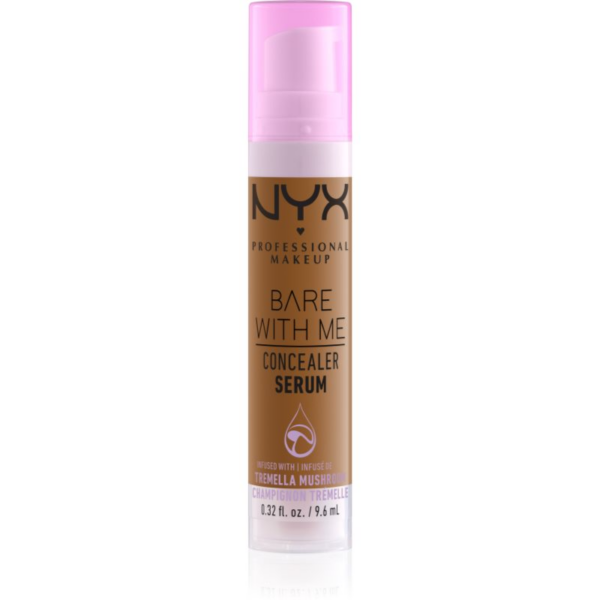 NYX Professional Makeup Bare With Me Concealer Serum hidratáló korrektor 2 az 1-ben árnyalat 10 Camel 9