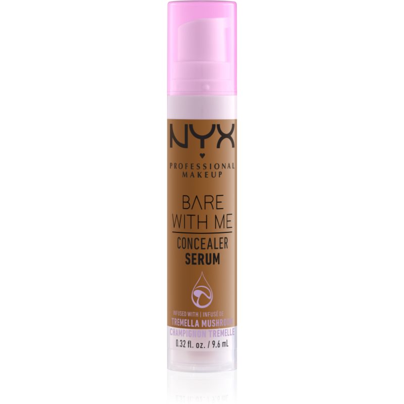 NYX Professional Makeup Bare With Me Concealer Serum hidratáló korrektor 2 az 1-ben árnyalat 10 Camel 9