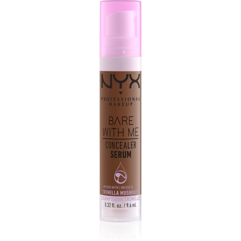 NYX Professional Makeup Bare With Me Concealer Serum hidratáló korrektor 2 az 1-ben árnyalat 12 Rich 9
