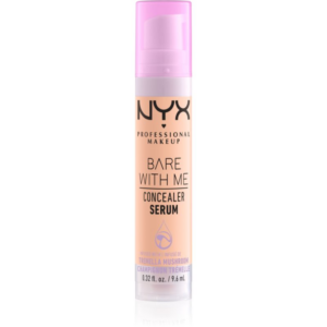 NYX Professional Makeup Bare With Me Concealer Serum hidratáló korrektor 2 az 1-ben árnyalat 2.5 Medium Vanilla 9