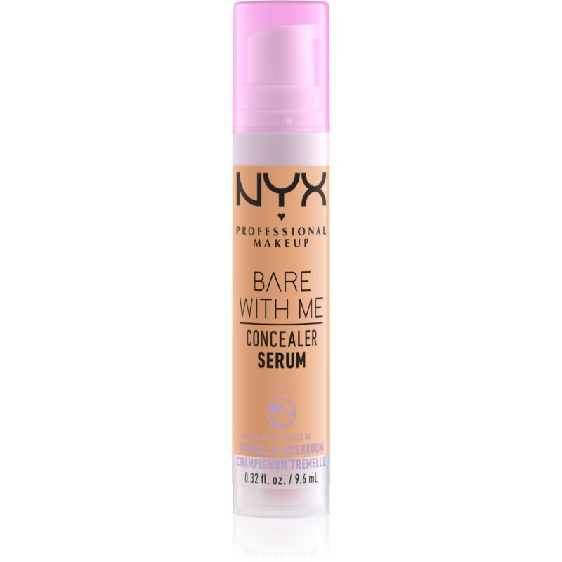 NYX Professional Makeup Bare With Me Concealer Serum hidratáló korrektor 2 az 1-ben árnyalat 5.5 Medium Golden 9
