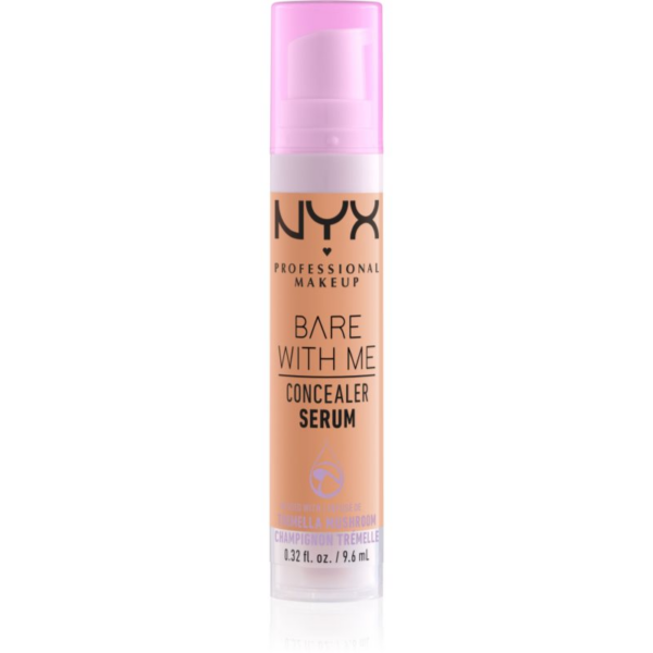NYX Professional Makeup Bare With Me Concealer Serum hidratáló korrektor 2 az 1-ben árnyalat 5.7 Light Tan 9