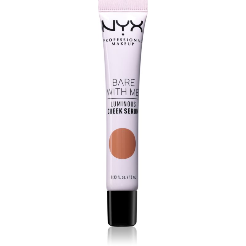 NYX Professional Makeup Bare With Me folyékony arcpirosító árnyalat Peach Bronze 10 ml-ár