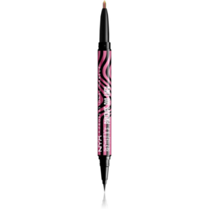 NYX Professional Makeup Beetlejuice Pinstripe Duo Liner szemhéjtus 2 az 1-ben árnyalat 01 Pink Chrome 0