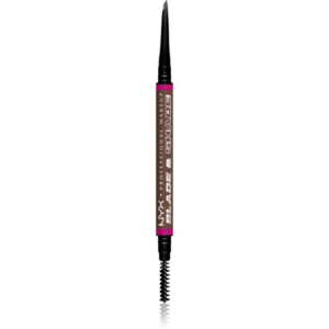 NYX Professional Makeup Blade & Shade szemöldök ceruza kefével árnyalat 09 Brunette g