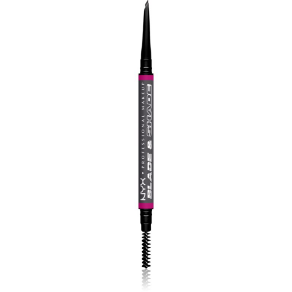 NYX Professional Makeup Blade & Shade szemöldök ceruza kefével árnyalat 11 Grey g