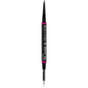 NYX Professional Makeup Blade & Shade szemöldök ceruza kefével árnyalat Black 0.06 g