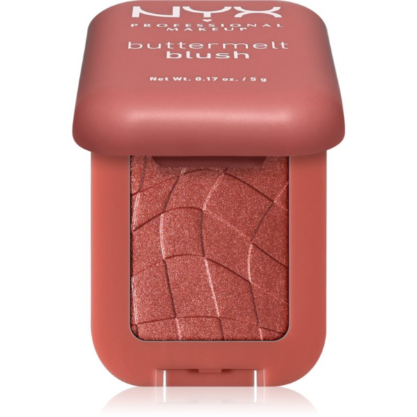 NYX Professional Makeup Buttermelt Blush púderes arcpír árnyalat 09 Feeling Butta 5 g-Ár