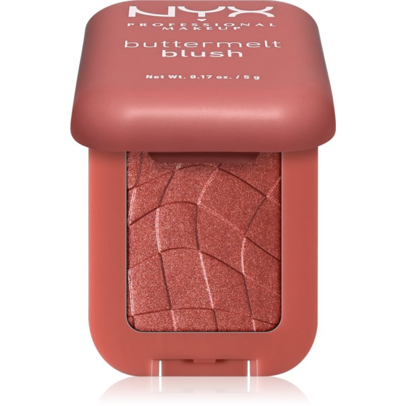 NYX Professional Makeup Buttermelt Blush púderes arcpír árnyalat 09 Feeling Butta 5 g-Ár