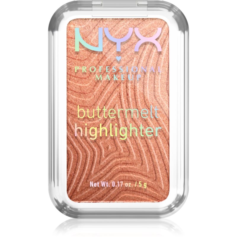 NYX Professional Makeup Buttermelt Highlighter highlighter árnyalat 5 g-ár