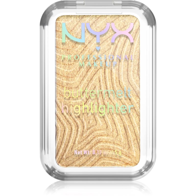 NYX Professional Makeup Buttermelt Highlighter highlighter árnyalat 5 g-ár