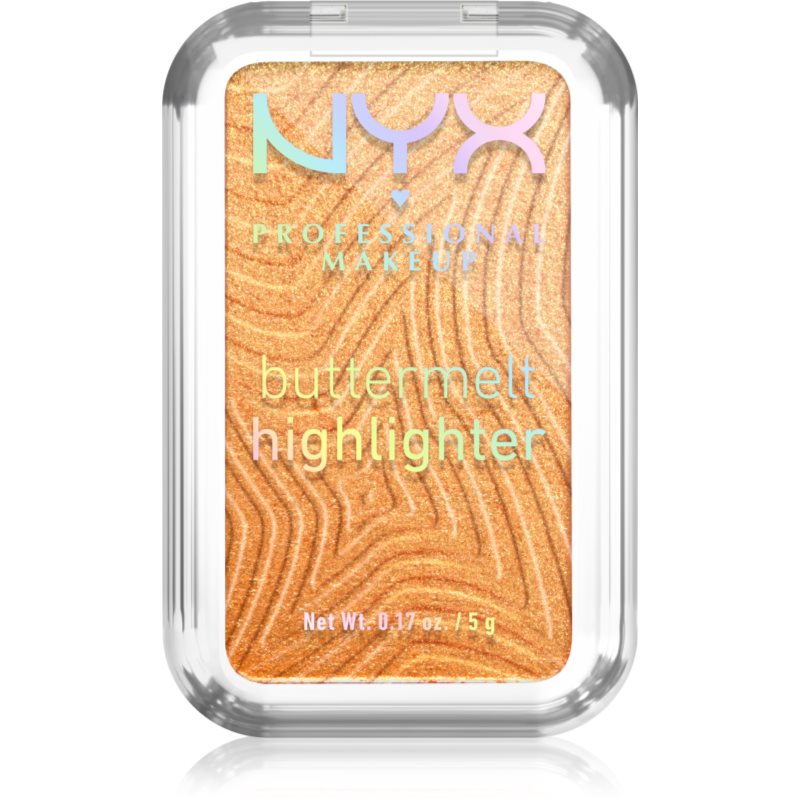 NYX Professional Makeup Buttermelt Highlighter highlighter árnyalat Butta Bling 5 g-ár