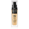 NYX Professional Makeup Can't Stop Won't Stop Full Coverage Foundation Magas fedésű alapozó árnyalat 08 True Beige 30 ml-Eredeti