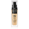 NYX Professional Makeup Can't Stop Won't Stop Full Coverage Foundation Magas fedésű alapozó árnyalat 6.5 Nude 30 ml-Eredeti