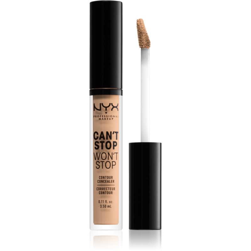 NYX Professional Makeup Can't Stop Won't Stop folyékony korrektor árnyalat 07 Natural 3.5 ml-Eredeti