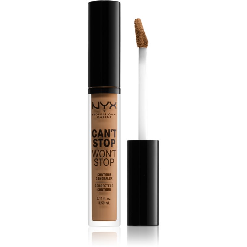 NYX Professional Makeup Can't Stop Won't Stop folyékony korrektor árnyalat 12.7 Neutral Tan 3.5 ml-Eredeti