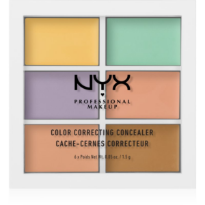 NYX Professional Makeup Color Correcting színkorrekciós paletta árnyalat 04 6 x 1.5 g-Eredeti