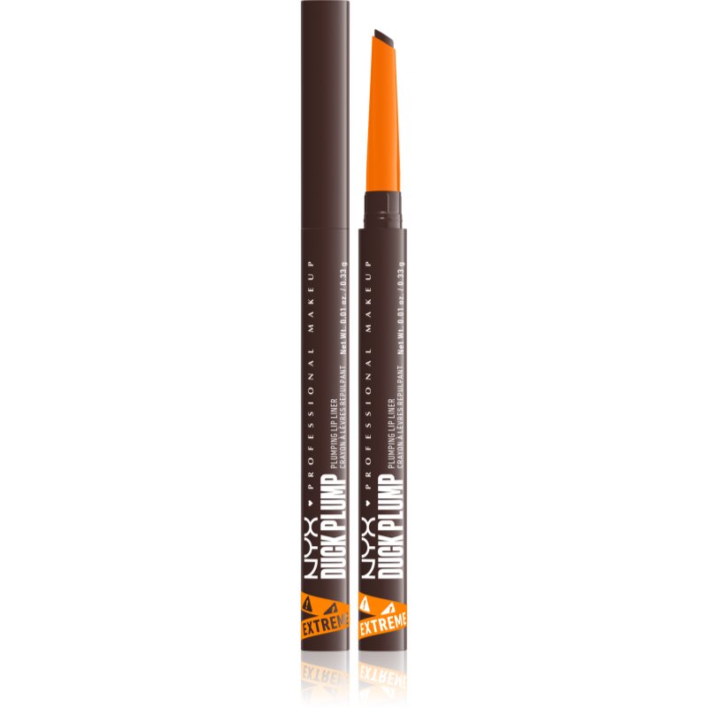 NYX Professional Makeup Duck Plump Liner szájceruza nagyobbító hatás árnyalat Double Dose 0.33 g