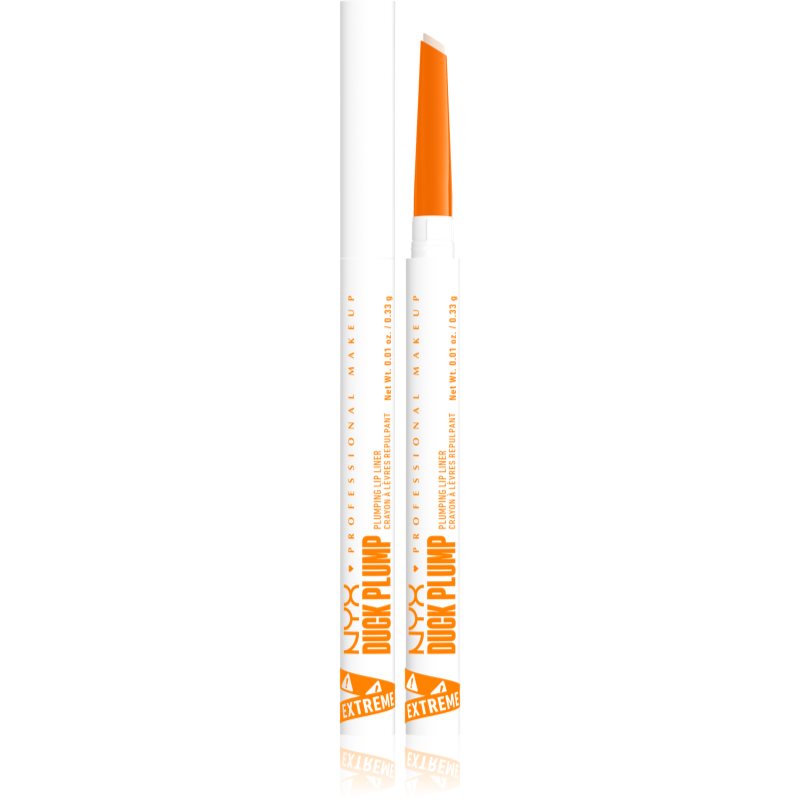 NYX Professional Makeup Duck Plump Liner szájceruza nagyobbító hatás árnyalat Ducking Clear 0.33 g