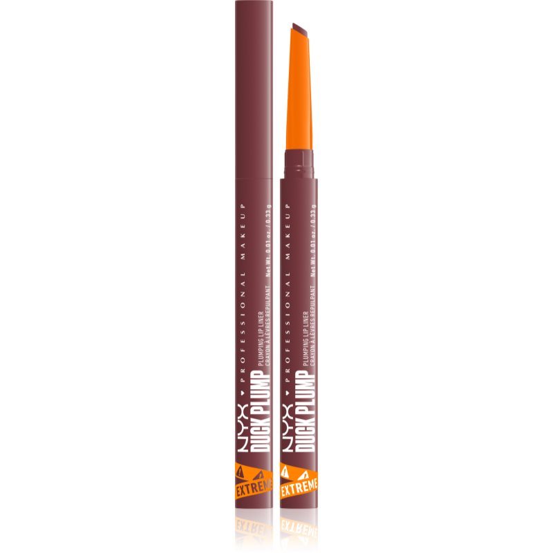 NYX Professional Makeup Duck Plump Liner szájceruza nagyobbító hatás árnyalat Fill Em' In 0.33 g