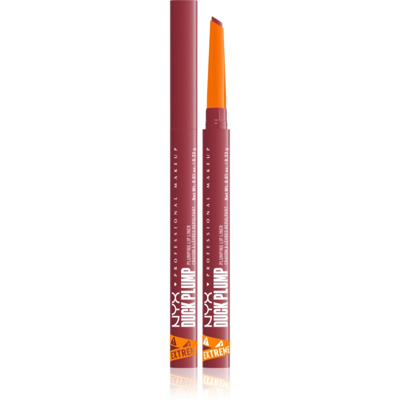 NYX Professional Makeup Duck Plump Liner szájceruza nagyobbító hatás árnyalat Flirty Flip 0.33 g